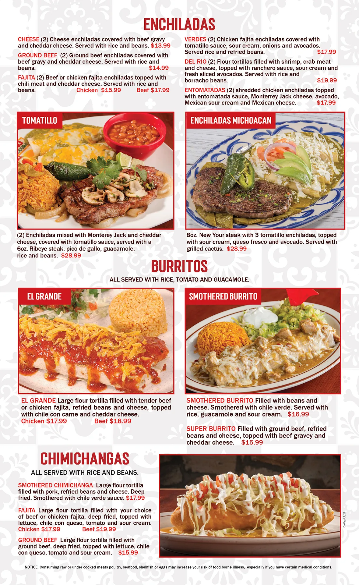 Los Cucos | Menu